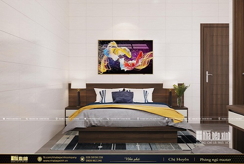 Phòng ngủ Master hiện đại tại Đồng Tháp - NBX490